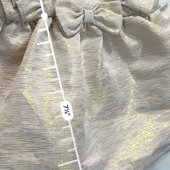 4/$20 Cat & Jack Gold Dress 3-6M - Picture 9 of 9